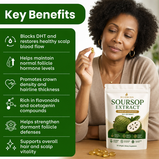 Soursop Extract - 7500mg Odorless Softgels