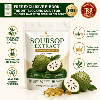 Soursop Extract - 7500mg Odorless Softgels
