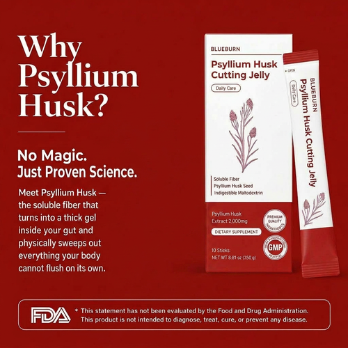 Psyllium Husk Cutting Jelly